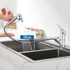 Auralum Ausziehbare Küche Wasserhahn Einhandmischer, Produktbild-Vorschau 3