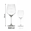 Grande bicchiere da vino a bottiglia intera da 860 ml con Anteprima dell’immagine prodotto 9