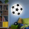 RGB LED Deckenleuchte, dimmbar, Fußball-Design, D 30 cm Produktbild-Vorschau 3