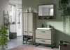 Bagno spiegelkast 3 spiegeldeuren lichtgrijs, crèmekleurig. Anteprima dell’immagine prodotto 5