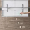 doporro Waschbecken Hängewaschbecken 120x40x14 cm, Produktbild-Vorschau 2