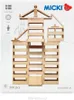 Micki Holz-Bauplanken - 200 Stück Konstruktionsspielzeug Produktbild-Vorschau 5