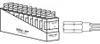 SPAX® 5000009192209 SPAX® T20 T-STAR  Plus Bits, 5 St. Voir les images du produit 17