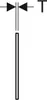 Geberit 115.641.21.1, Spülplatte, Chrom, Geberit, 240 mm, 6 Produktbild-Vorschau 2