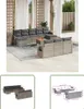 The Living Store 11-tlg. Garten-Sofagarnitur mit Kissen Produktbild-Vorschau 1