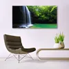 Glasbilder 140x70 Wandbild Druck auf Glas Wasserfall Wald Produktbild-Vorschau 3