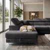 MUFFO Ecksofa U-Form WILD MAXI U2 mit Schlaffunktion Produktbild-Vorschau 3