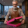 KAPAK Pizzakarton Rosa 32x32x4 cm für Gastronomie Produktbild-Vorschau 5