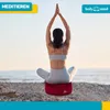 Body & Mind® cuscino da yoga cuscino da meditazione cuscino Anteprima dell’immagine prodotto 8