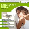 Juskys Polsterbett Savona 120x200 cm mit Matratze - Bett Produktbild-Vorschau 4