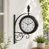 AMS Quarz-Wanduhr, Quarzwerk, 24x54x9cm, 9433 Produktbild-Vorschau 4