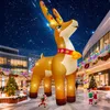 Aufblasbarer Weihnachtselch 6 m, riesige Dekoration für draußen Produktbild-Vorschau