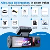 Fleau Tech 4K Dashcam fürs Auto – 3-in-1 Front- und Produktbild-Vorschau 2