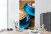 MuchoWow® Wandtattoo Wandsticker Wandaufkleber Zwei blaue Produktbild-Vorschau 2