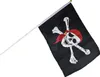 BestSaller 1525 Piraten Fahne / Flagge 46x30cm mit Produktbild-Vorschau 2