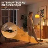 Lampadaire ZMH, abat-jour incurvé, douille E27 (ampoule non Voir les images du produit 4