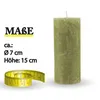 Bougies piliers Rustic Olive Ø7cm x 15cm Voir les images du produit 3