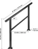VEVOR ringhiera per scale in alluminio ringhiera per Anteprima dell’immagine prodotto 15