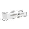 MODFU Meuble TV 240 cm avec Éclairage LED Variable - Meuble Voir les images du produit 6