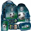 Schulrucksack FOOTBALL Blau, nur ein Rucksack Produktbild-Vorschau 8
