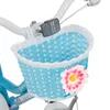 HILAND 18 Zoll Mädchen Kinderfahrrad mit Korb & Bändern, Produktbild-Vorschau 3