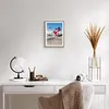 Gerahmtes Poster - Rahmen in heller Eiche - £ódŸ Küste Produktbild-Vorschau 6