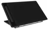 A digital drawing tablet is shown on a stand, angled towards the viewer. Produktbild-Vorschau