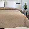Tagesdecke Steppdecke Bettüberwurf Parla 3D Beige 220x240 Produktbild-Vorschau 1