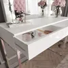 Toaletný stolík BLANCO GLAMOUR so zrkadlom a osvetlením Náhľad obrázku produktu 2