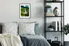 MuchoWow® MuchoWow® Gerahmtes Poster Wasserfall - Berge - Produktbild-Vorschau 2