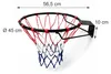 Relaxdays Basketballkorb Wandmontage, inkl. Netz & Dübel, Produktbild-Vorschau 4