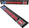 Scania Auflieger Kotflügel rot auf schwarz | 40 x 240 cm Produktbild-Vorschau 1