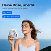 Tragbarer Tischventilator mit Digitalanzeige, 4 Windstufen, Produktbild-Vorschau 2