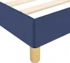 vidaXL Bettgestell mit Kopfteil ohne Matratze Blau 140x200 Produktbild-Vorschau 6