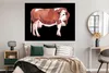 MuchoWow® Poster Kuh - Zeichnung - Schwarz 160x120 cm - Produktbild-Vorschau 4