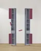 VASAGLE Badezimmerschrank, Badschrank, hoch, schmaler Produktbild-Vorschau 6