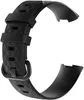 Strap-it Fitbit Charge 3 Armband Silikon (Schwarz) - Große: Produktbild-Vorschau 3