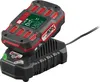 A cordless drill battery and charger set. Produktbild-Vorschau