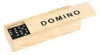 Domino drewniane gra rodzinna edukacyjna z etui klocki z Podgląd zdjęcia produktu 3