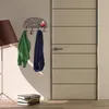 Nástěnný věšák Relaxdays s odkládací plochou, v antickém Náhled obrázku produktu 5
