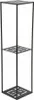 Howhomely Flower Stool Metal Black 100 cm - kvìtinový Náhled obrázku produktu 1