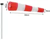 Windsack Rot Weiß, 150 Cm, Wetterfestes Anemometer Mit 360 Produktbild-Vorschau 2