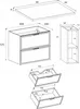 RODAN | Badezimmerschrank - SLIM - 80,6 cm - Kaschmir - 3 Produktbild-Vorschau 15