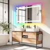 Specchio da bagno Vrygle 140x70 cm con Bluetooth, LED RGB, Anteprima dell’immagine prodotto 6