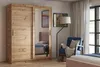 Dvoudveřová skříň se zrcadlem 160 cm SKRONA - dub artisan Náhled obrázku produktu 1