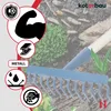 KOTARBAU® Laubrechen 32 cm Metall Rechen für Gras & Laub Produktbild-Vorschau 6