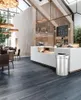 Edelstahl Abfalleimer mit schlichtem Design von Rossignol 80 L Anteprima dell’immagine prodotto