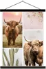 MuchoWow® Textilposter Schottisches Hochlandrind - Tiere - Produktbild-Vorschau 1