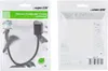 The image shows the front and back of a product package for a computer cable. Produktbild-Vorschau