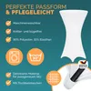 CASARIA® Stehtisch mit Husse Weiß 72 cm  Set Klappbar Produktbild-Vorschau 8